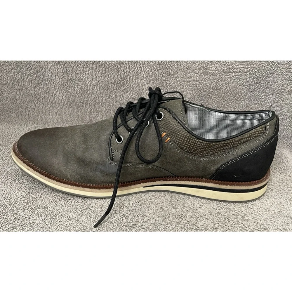 Sonoma Men’s Oxford Shoes Size 8 In Slate Gray